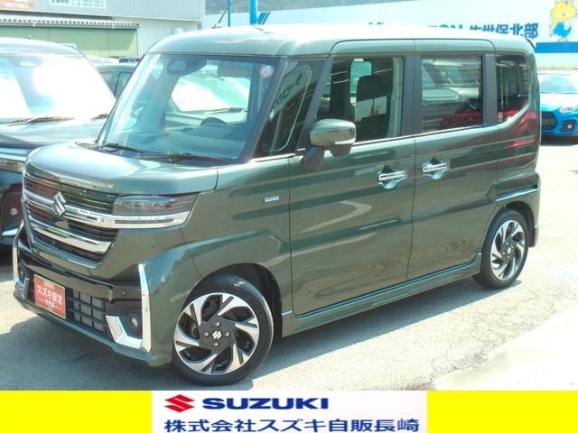 スペーシア　カスタム　カスタム　ＨＹＢＲＩＤ　ＸＳ　ナビ　全方