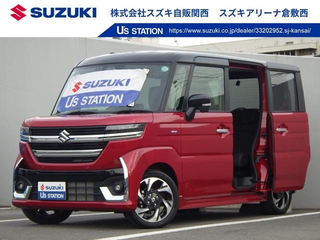 スペーシア　カスタム　カスタム　ＨＹＢＲＩＤ　ＸＳ　ナビ　Ｂカ
