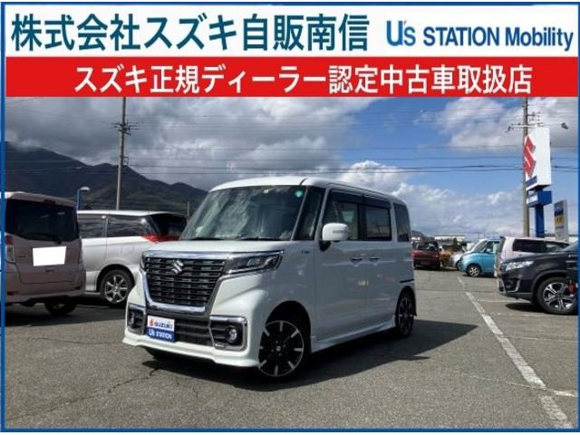 スペーシア　カスタム　カスタムＨＹＢＲＩＤ　ＸＳ　２ＷＤ　衝突