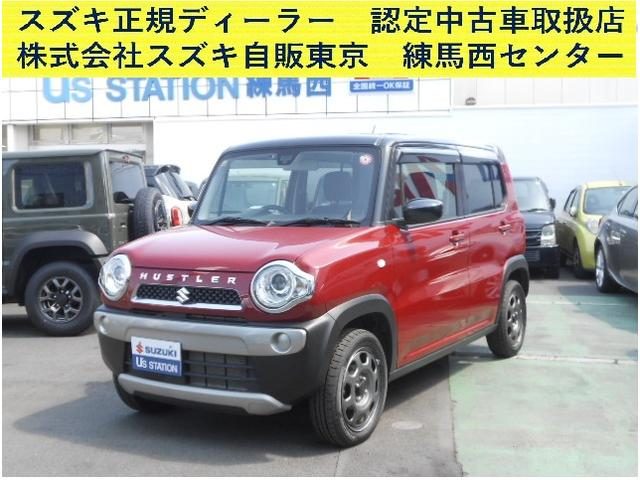 ハスラー　４ＷＤ　Ｇターボ　ＣＶＴ　衝突軽減ブレーキ　フル