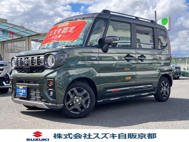 スペーシア　ギア　ギア　ＨＹＢＲＩＤ　ＸＺ　純正ナビ　全方