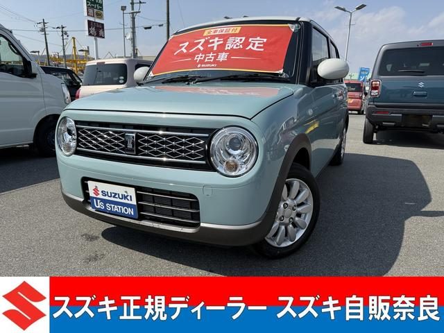 アルト　ラパン　Ｘ　５型　元試乗車　モニターオーディオ付