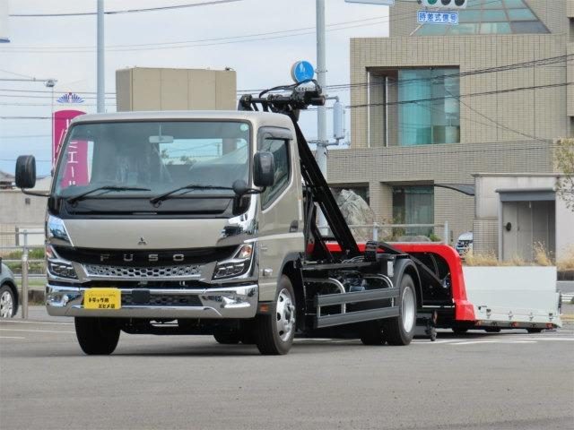 キャンター　２．９５ｔ　ワイド超ロング　セルフローダ