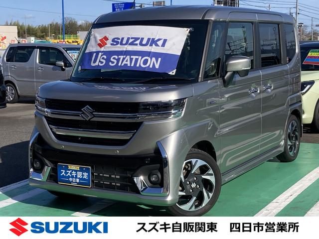 スペーシア　カスタム　カスタム　ＨＹＢＲＩＤ　ＸＳ　全方位カメ