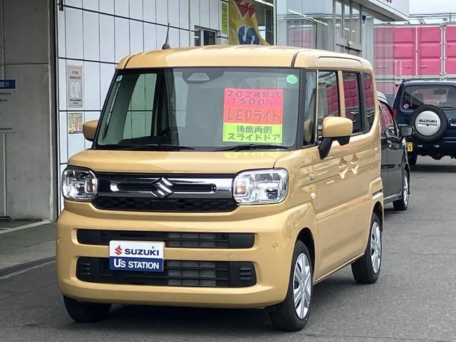 スペーシア　ＨＹＢＲＩＤ　Ｘ　電動パーキング　全車速