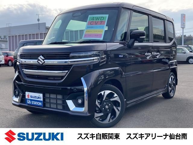 スペーシア　カスタム　４ＷＤ　ＨＹＢＲＩＤ　ＸＳターボ　４ＷＤ　全方位