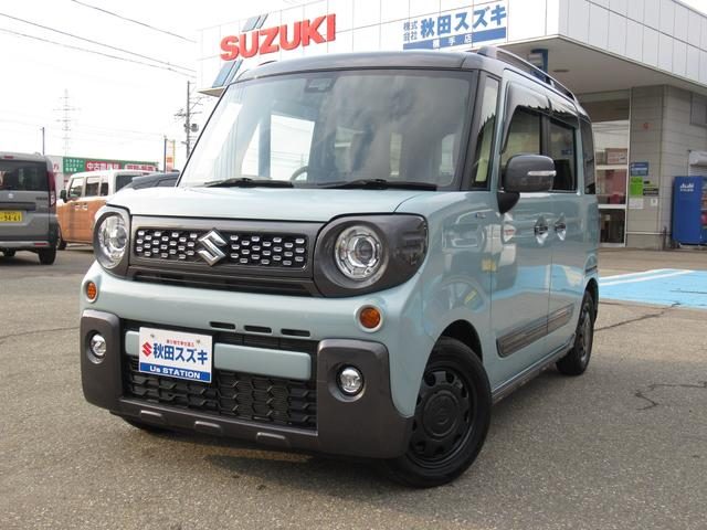 スペーシア　ギア　４ＷＤ　ＨＹＢＲＩＤ　ＸＺ　４ＷＤ　衝突軽減　両