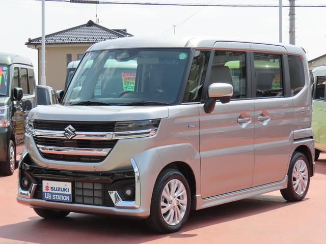 スペーシア　カスタム　カスタム　ＨＹＢＲＩＤ　ＧＳ　先取りサマ