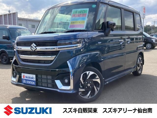スペーシア　カスタム　４ＷＤ　ＨＹＢＲＩＤ　ＸＳ　４ＷＤ　ＬＥＤ　後席
