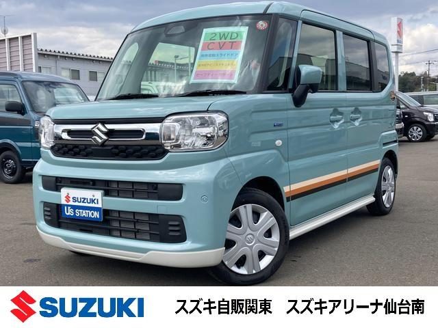 スペーシア　ＨＹＢＲＩＤ　Ｘ　全方位モニター付メモリ