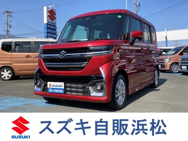 スペーシア　カスタム　ＨＹＢＲＩＤ　ＧＳ　衝突軽減ブレーキ　片