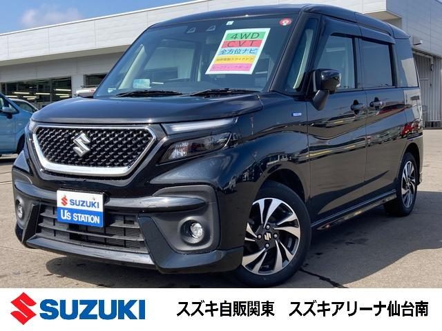 ソリオ　バンディット　４ＷＤ　ＨＹＢＲＩＤ　ＭＶ　４ＷＤ　全方位モニタ