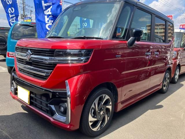 スペーシア　カスタム　４ＷＤ　カスタム　ＨＹＢＲＩＤ　ＸＳターボ　両側