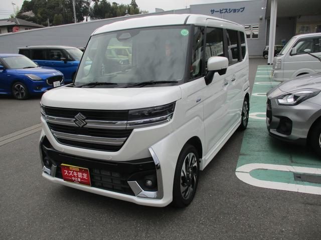 スペーシア　カスタム　カスタム　ＨＹＢＲＩＤ　ＸＳ　前後軽減Ｂ
