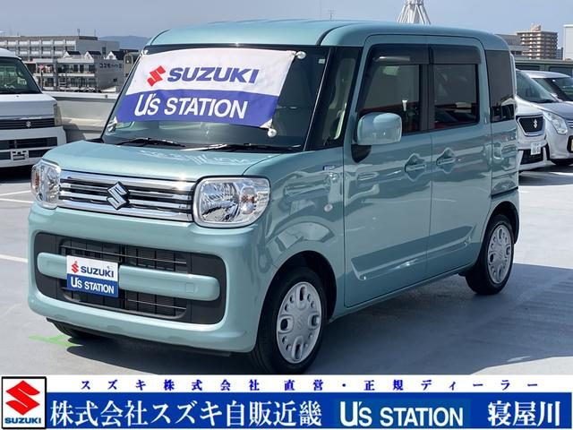 スペーシア　ＨＹＢＲＩＤ　Ｘ　３型　ＯＫ保証プレミア