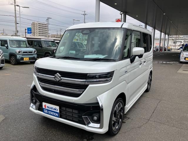 スペーシア　カスタム　４ＷＤ　カスタム　ＨＹＢＲＩＤ　ＸＳターボ　全方