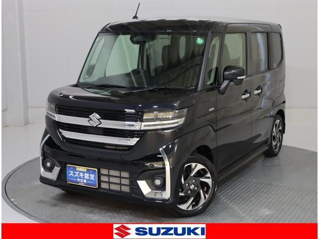 スペーシア　カスタム　カスタム　ＨＹＢＲＩＤ　ＸＳターボ　前後