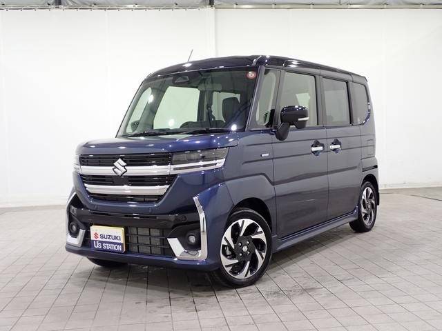 スペーシア　カスタム　ハイブリッドＸＳターボ　ブラック２トーン