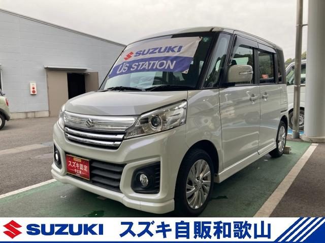スペーシア　カスタム　カスタム　ＧＳ　ＭＫ４２Ｓ　２型　　ナビ