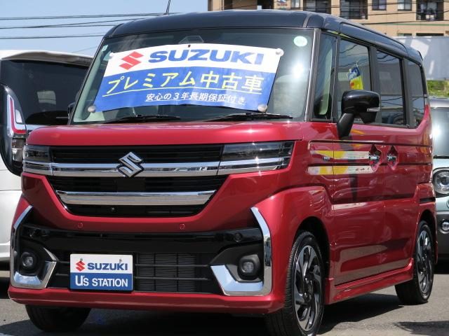 スペーシア　カスタム　カスタム　ＨＹＢＲＩＤ　ＸＳターボ　ナビ