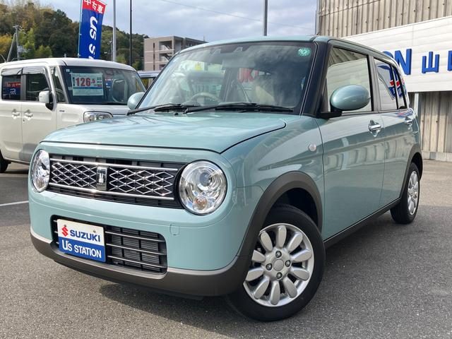 アルト　ラパン　Ｘ　試乗車アップ　純正ディスプレイオーデ