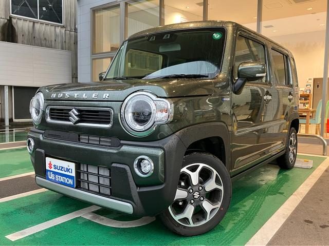 ハスラー　ＨＹＢＲＩＤ　Ｘ　試乗車アップ　衝突被害