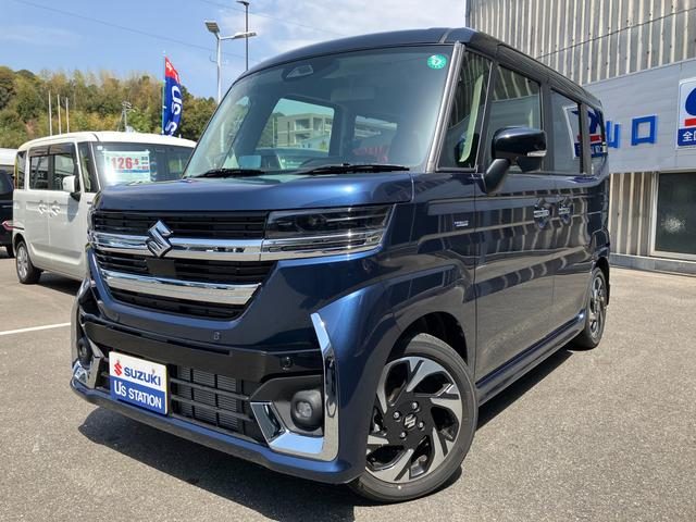 スペーシア　カスタム　カスタム　ＨＹＢＲＩＤ　ＸＳ　試乗車アッ