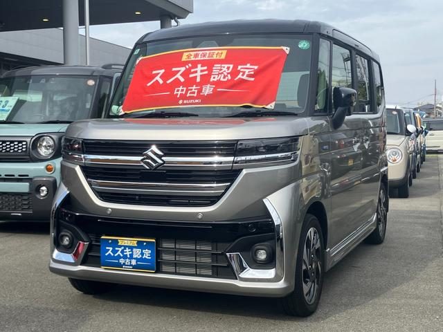 スペーシア　カスタム　４ＷＤ　カスタム　ＨＹＢＲＩＤ　ＸＳターボ　全方