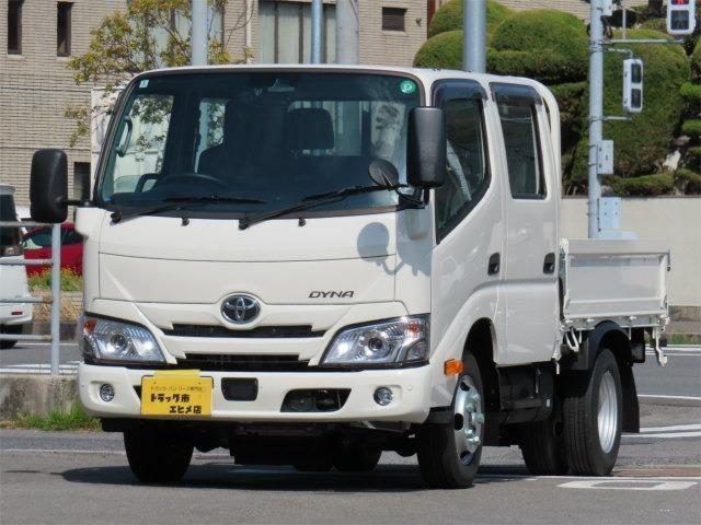 ダイナ　２ｔ　全低床　Ｗキャブ