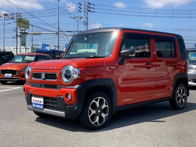 ハスラー　ＨＹＢＲＩＤ　Ｘ　ＥＴＣ　ナビ　全方位カ