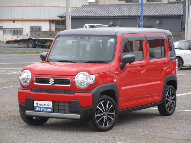 ハスラー　ＨＹＢＲＩＤ　Ｇ　全方位モニター付ナビ＆