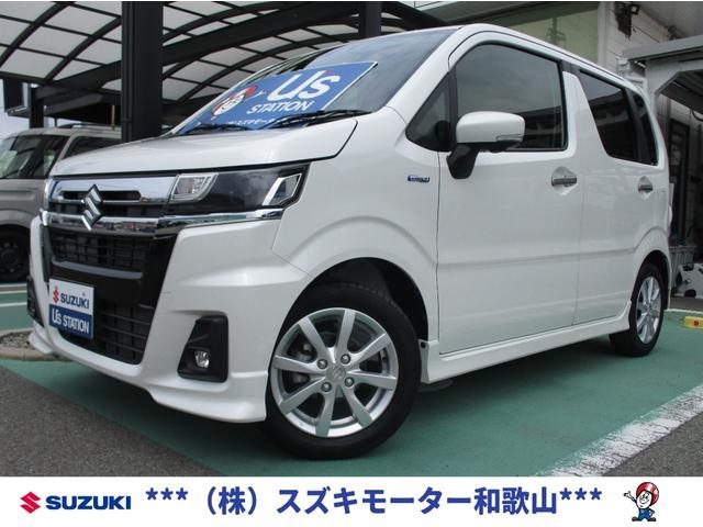ワゴンＲ　カスタムＺ　ハイブリッドＺＸ　車検受渡し　全方位モニ