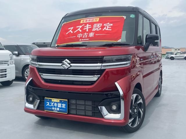 スペーシア　カスタム　カスタム　ＨＹＢＲＩＤ　ＸＳ　被害軽減ブ