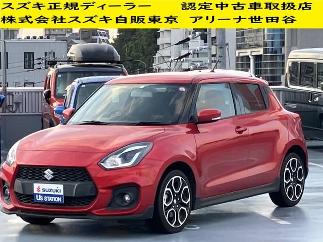 スイフト　スポーツ　６ＭＴ　８インチナビ　ＬＥＤヘ
