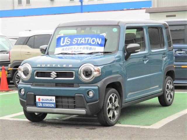 ハスラー　ＨＹＢＲＩＤ　Ｘ　７インチナビ＋リヤカメ