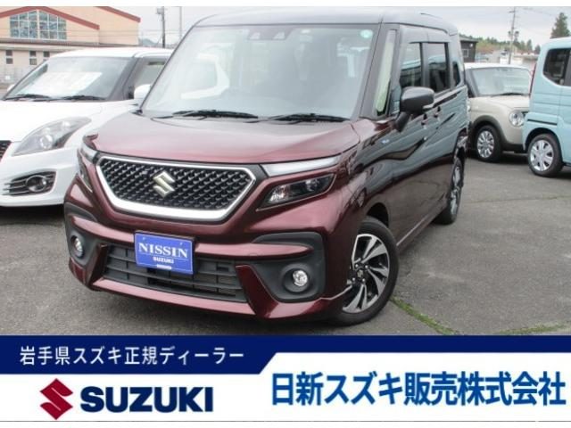 ソリオ　バンディット　４ＷＤ　ＨＹＢＲＩＤ　ＭＶ　４ＷＤ　前席シートヒ