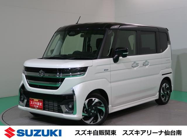 スペーシア　カスタム　４ＷＤ　ＨＹＢＲＩＤ　ＸＳ　４ＷＤ　全方位モニタ