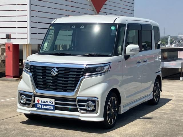 スペーシア　カスタム　カスタム　ＨＹＢＲＩＤ　ＸＳ　被害軽減ブ