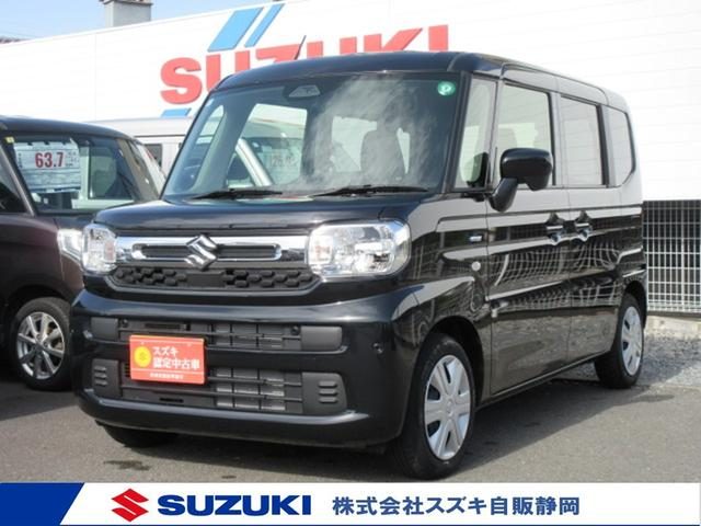 スペーシア　ＨＹＢＲＩＤ　Ｘ　後席電動スライドドア　