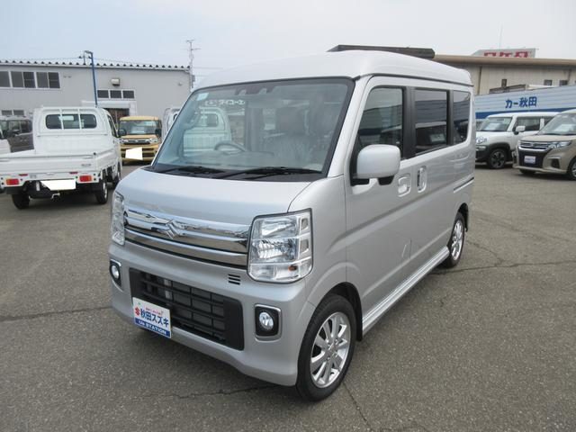 エブリイワゴン　４ＷＤ　ＰＺターボ　ハイルーフ　フル４ＷＤ　衝突