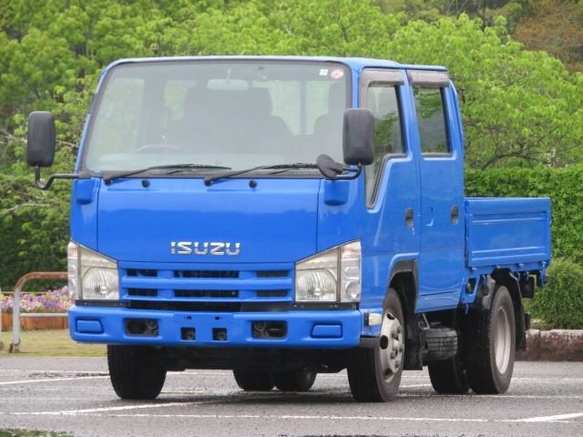 エルフ　２ｔ　全低床　Ｗキャブ
