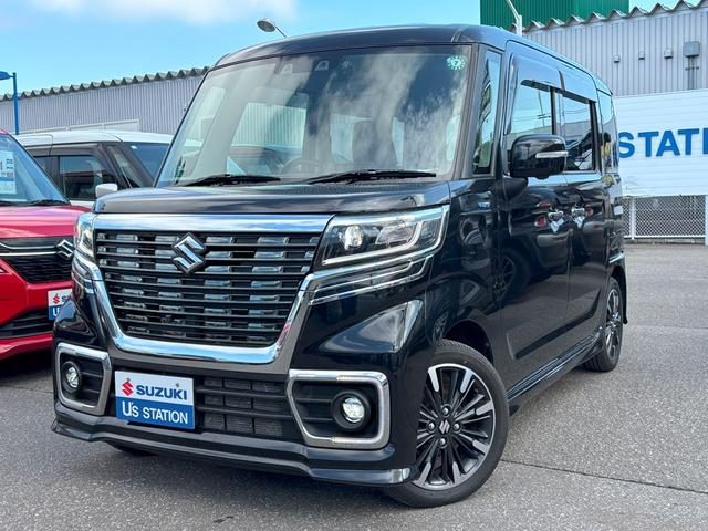 スペーシア　カスタム　４ＷＤ　ハイブリッドＸＳターボ　４ＷＤ　☆純正ナ