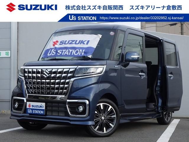 スペーシア　カスタム　カスタム　ＨＹＢＲＩＤ　ＸＳ　３型　両側