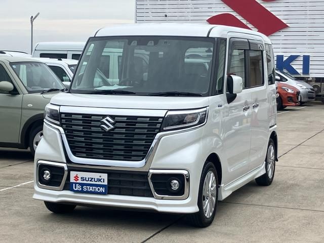 スペーシア　カスタム　カスタム　ＨＹＢＲＩＤ　ＧＳ衝突被害軽減