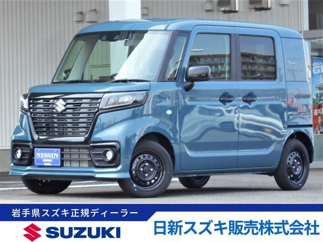 スペーシア　ベース　４ＷＤ　ＧＦ　４ＷＤ　衝突被害軽減ブレーキ　両側