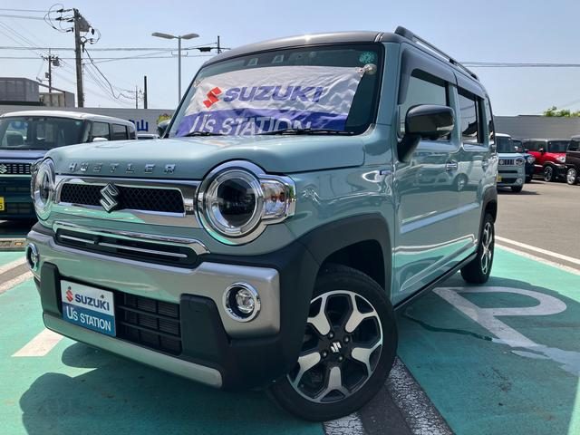 ハスラー　４ＷＤ　Ｊスタイルターボ　被害軽減ブレーキ　ナビ