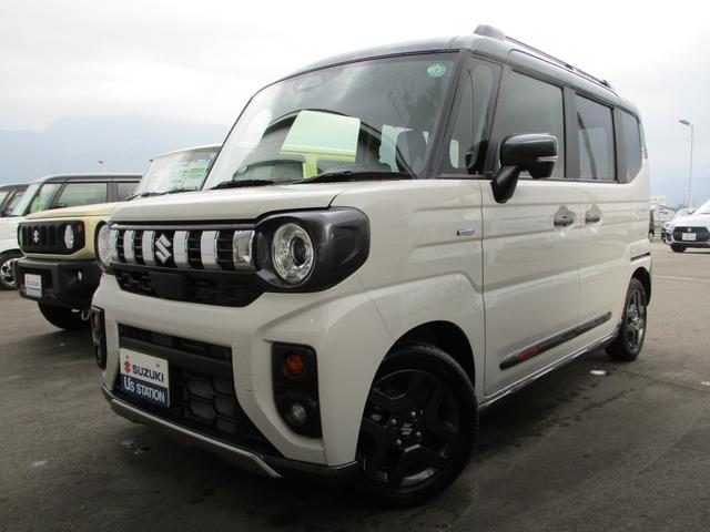 スペーシア　ギア　ＨＹＢＲＩＤ　ＸＺ　　前後被害軽減ブレー