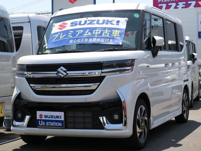 スペーシア　カスタム　カスタム　ＨＹＢＲＩＤ　ＸＳターボ　純正