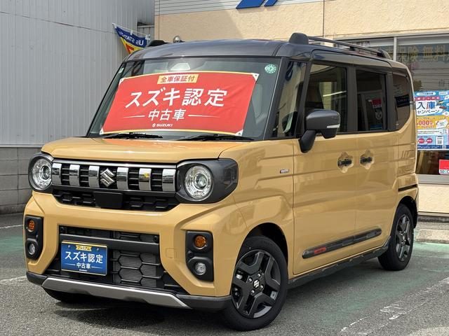 スペーシア　ギア　ギア　ＨＹＢＲＩＤ　ＸＺターボ　両側パワ