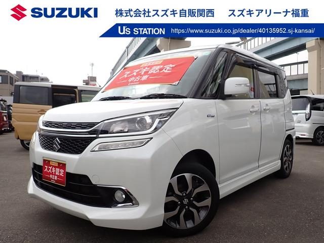 ソリオ　バンディット　ＨＹＢＲＩＤ　ＭＶ　バックカメラ付ナビ　